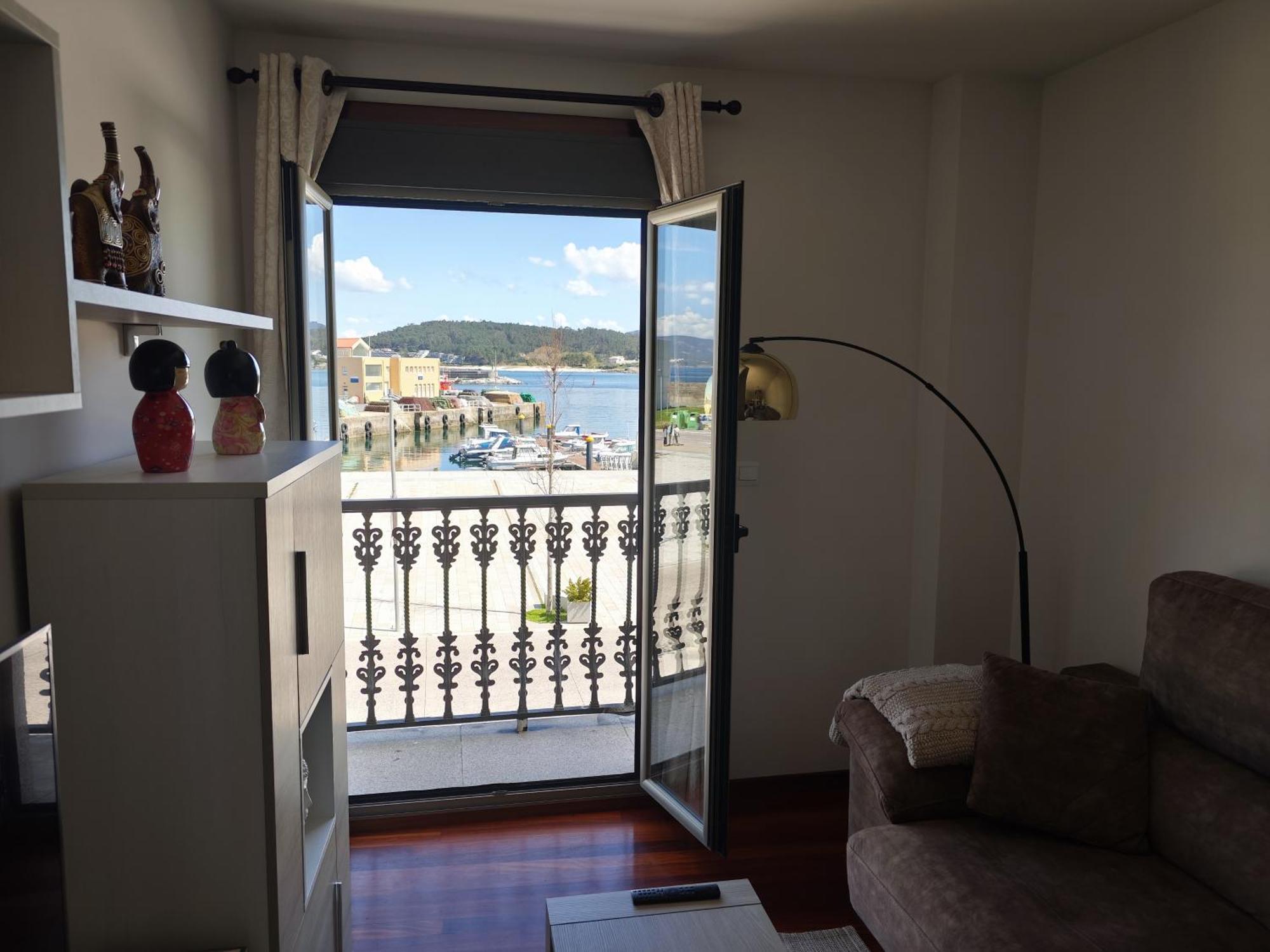 Appartamento Piso Fachada Maritima Exclusive Deluxe Center Porto do Son Esterno foto
